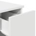 Tables de chevet avec tiroir 2 pcs blanc 20x36x60 cm - Photo n°9