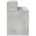 Tables de chevet avec tiroir 2 pcs gris béton 51x31x47 cm - Photo n°7