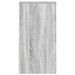 Tables de chevet avec tiroir 2 pcs sonoma gris 35x34x66,5 cm - Photo n°7