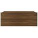 Tables de chevet flottantes 2 pcs Chêne marron 40x30x15 cm - Photo n°9