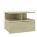 Tables de chevet flottantes 2 pcs Chêne sonoma 40x31x27 cm - Photo n°7