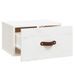 Tables de chevet murales 2 pcs Blanc 40x29,5x22 cm - Photo n°8