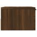 Tables de chevet murales 2 pcs Chêne marron 34x30x20 cm - Photo n°5