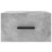 Tables de chevet murales 2 pcs gris béton 35x35x20 cm - Photo n°6