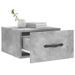 Tables de chevet murales 2 pcs gris béton 35x35x20 cm - Photo n°4