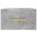 Tables de chevet murales 2 pcs gris béton 35x35x20 cm - Photo n°6