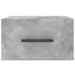 Tables de chevet murales 2 pcs gris béton 35x35x20 cm - Photo n°6