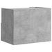 Tables de chevet murales 2 pcs gris béton 45x30x35 cm - Photo n°7