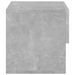 Tables de chevet murales 2 pcs Gris béton - Photo n°7