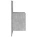 Tables de chevet murales 2 pcs Gris béton - Photo n°7