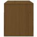 Tables de chevet murales 2 pcs Marron miel 50x36x40 cm - Photo n°7