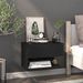 Tables de chevet murales 2 pcs Noir - Photo n°3