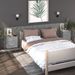 Tables de chevet murales 2 pcs Sonoma gris - Photo n°1