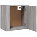 Tables de chevet murales 2 pcs Sonoma gris 50x30x47 cm - Photo n°6