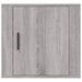 Tables de chevet murales 2 pcs Sonoma gris 50x30x47 cm - Photo n°7