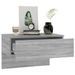 Tables de chevet murales 2 pcs Sonoma gris - Photo n°4