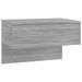 Tables de chevet murales 2 pcs Sonoma gris - Photo n°5