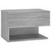 Tables de chevet murales 2 pcs Sonoma gris - Photo n°5