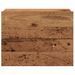 Tables de chevet murales 2 pcs vieux bois 40x32x30 cm - Photo n°4