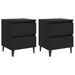 Tables de chevet Noir Kire - Lot de 2 - Photo n°1