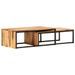 Tables gigognes 2 pcs Bois solide - Photo n°1
