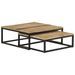 Tables gigognes 2 pcs Bois solide de manguier - Photo n°1