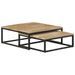 Tables gigognes 2 pcs Bois solide de manguier - Photo n°9