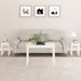 Tables gigognes 3 pcs Blanc Bois de pin massif - Photo n°1