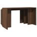 Tables gigognes 3 pcs chêne marron bois d'ingénierie - Photo n°6