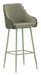 Tabouret de bar alaska -a- vert, lot de 2 pièces, 52 x 46 x 111 cm (hauteur d'assise 78 cm) - Photo n°1