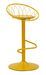 Tabouret de bar clox moutarde 49 x 45 x 92 cm - Photo n°1