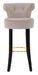 Tabouret de bar luxy gris cm 46x48x96 - Photo n°1
