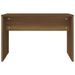 Tabouret de toilette Chêne marron 70x35x45 cm Bois d'ingénierie - Photo n°4