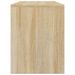 Tabouret de toilette Chêne sonoma 70x35x45 cm Bois d'ingénierie - Photo n°5