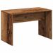 Tabouret de toilette vieux bois 70x35x45 cm bois d'ingénierie - Photo n°2