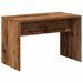 Tabouret de toilette vieux bois 70x35x45 cm bois d'ingénierie - Photo n°6