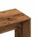 Tabouret de toilette vieux bois 70x35x45 cm bois d'ingénierie - Photo n°7