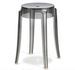 Tabouret design en polycarbonate transparent LOUIVA - Assise 47, 65 ou 75 cm - Photo n°1