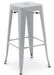 Tabouret haut industriel acier mat renforcé Kalax 76 cm - Haut de gamme - Photo n°1