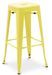 Tabouret haut industriel KALAX Premium en acier brillant renforcé – Hauteur 76 cm – Haut de gamme - Photo n°1