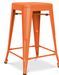 Tabouret industriel acier mat renforcé Kalax 60 cm - Haut de gamme - Photo n°1