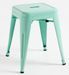 Tabouret industriel en acier brillant KONTOIR - Hauteur d'assise 45 cm - Photo n°1