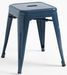 Tabouret industriel en acier brillant KONTOIR - Hauteur d'assise 45 cm - Photo n°1