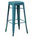 Tabouret industriel en acier brillant KONTOIR - Hauteur d'assise 65 cm - Photo n°1