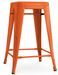 Tabouret industriel KALAX Premium 60 cm en acier brillant renforcé – Haut de gamme - Photo n°1