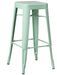 Tabouret industriel KONTOIR en acier brillant - Hauteur d'assise 65 cm - Photo n°1