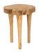 Tabouret kursi en teck, ø 35 x 45 cm - Photo n°1