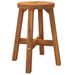 Tabouret Marron 38x38x45 cm Bois d'acacia solide - Photo n°1