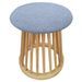 Tabouret style scandinave bleu Kudik - Photo n°1