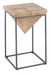 Tabouret triangle en acier noir Pimy - Lot de 2 - Photo n°1